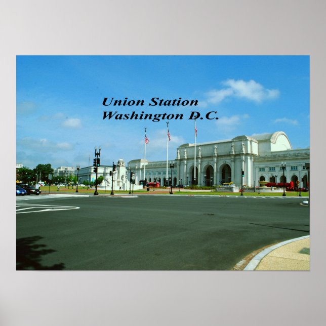 Pôster Washington D.C. (Frente)