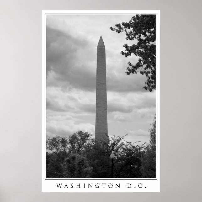 Poster Washington DC (Frente)