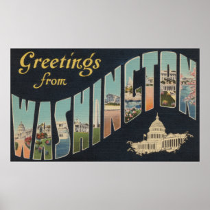 Poster Washington (estado) - grandes cenas 3 da letra