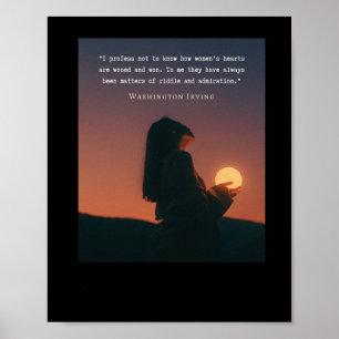 Poster Washington Irving Cote Que Prometo Não Saber Como