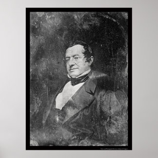 Pôster Washington Irving Daguerreotype 1855