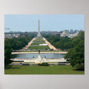 Poster Washington Monument Washington DC