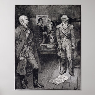 Poster Washington que recusa uma ditadura
