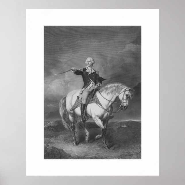 Pôster Washington Recebendo Um Salute Em Trenton (Frente)