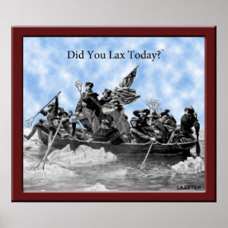 PÔSTER WASHINGTON VAI LAXS-TASTIC!