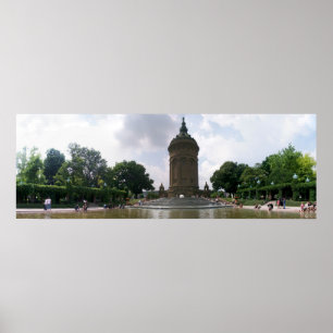 Pôster Wassertraum Mannheim, Alemanha
