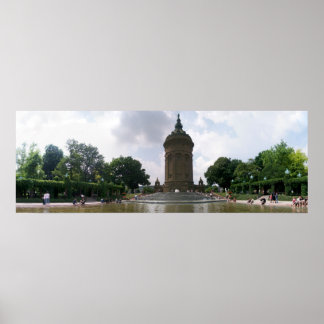 Pôster Wassertraum Mannheim, Alemanha