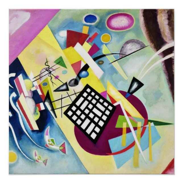 Pôster Wassily Kandinsky (Frente)