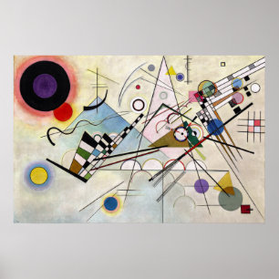 Poster WASSILY KANDINSKY - Composição VIII 1923