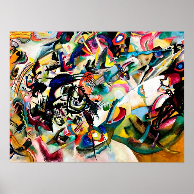 Poster Wassily Kandinsky: Composition VII (Frente)