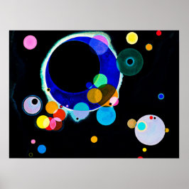 Poster Wassily Kandinsky - Vários Círculos