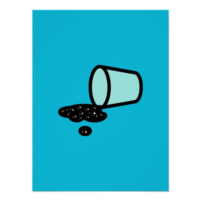 Pôster Waste of Space - Spilled Infinity (Frente)