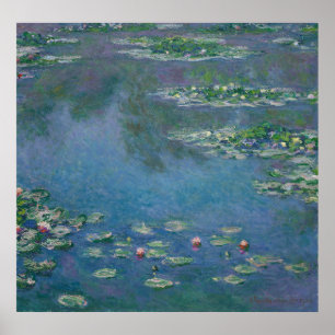 Poster Water Lilies - Claude Monet