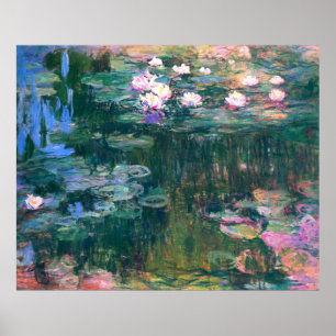 Pôster Water Lily Flower Pond