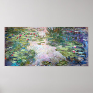 Poster Water Lily Pond em Giverny, Claude Monet
