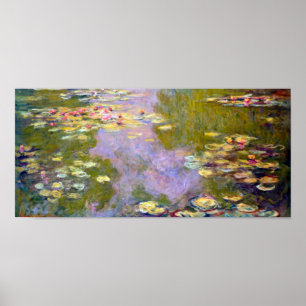 Poster Water Lily Pond em Giverny, Claude Monet
