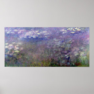 Poster Water Lily Pond em Giverny, Claude Monet