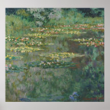 Water Lily Pond Monet 1904