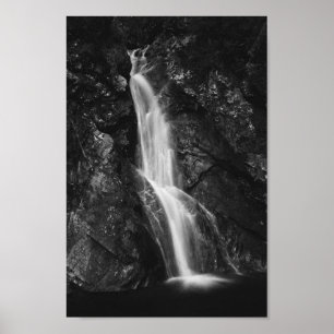 Poster Waterfall in Hell Gorge, Eslovênia