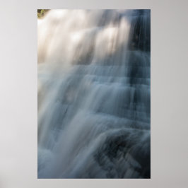 Poster Waterfall, Robert H Treman State Park, Nova Iorque