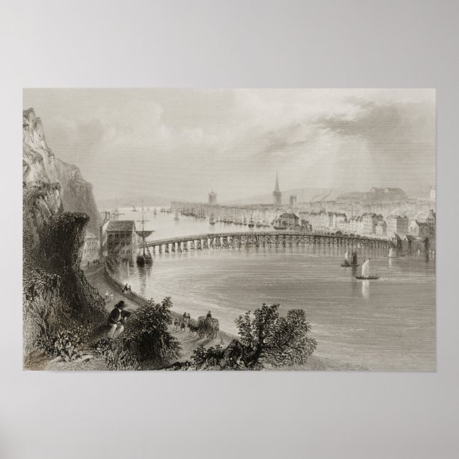 Poster Waterford, Irlanda, de "Scenery and (Frente)