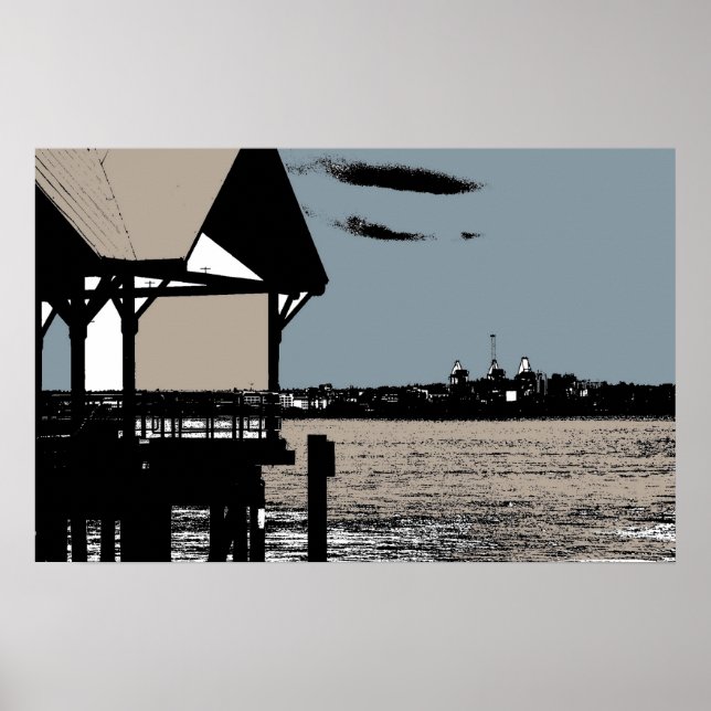 Pôster Waterfront de Lonsdale Quay (Frente)