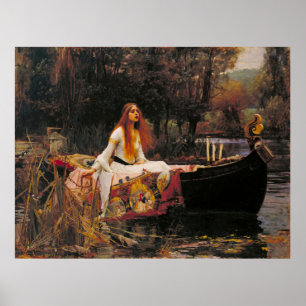 Poster Waterhouse A Senhora de Shalott