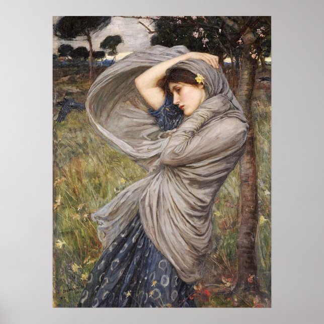 Poster Waterhouse - Boreas (Frente)