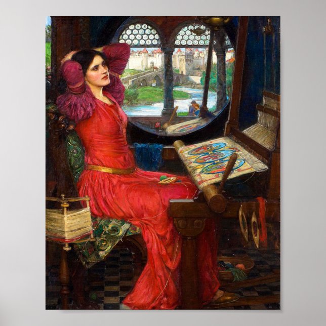 Poster Waterhouse Estou Meio Doente de Sombras (Frente)