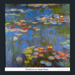 Pôster Waterllies por Claude Monet<br><div class="desc">Esta pintura intitulada Waterlillies, de Claude Monet, é feita pelo famoso artista, Claude Monet. Sobre Claude Monet Claude Monet foi o fundador do estilo de pintura impressionista francês; Waterllies, de Claude Monet, o praticante mais consistente e prolífico da filosofia do movimento de expressar as percepções diante da natureza, especialmente as...</div>
