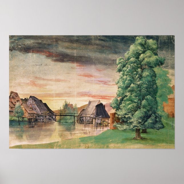 Pôster Watermill, 1495-1997 (Frente)