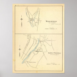 Pôster Waterville, S de Waterbury