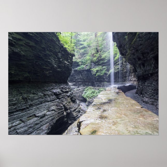 Poster Watkins Glen, Watkins Glen State Park, Nova Iorque (Frente)
