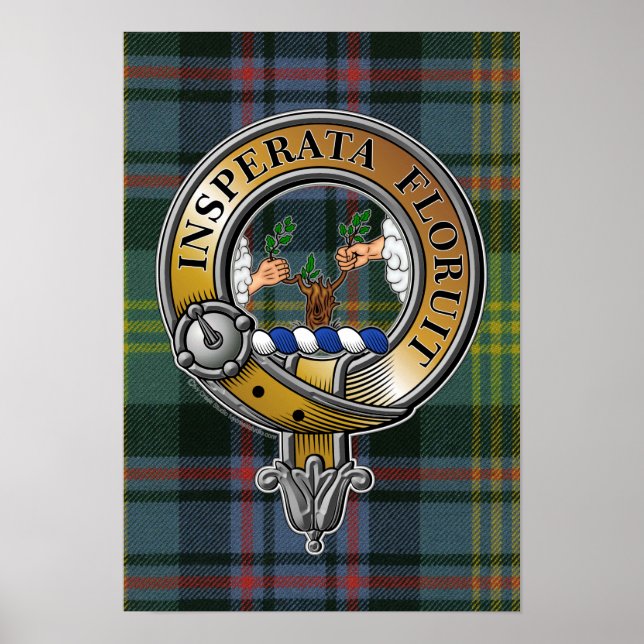 Poster Watson Tartan e Crachá (Frente)