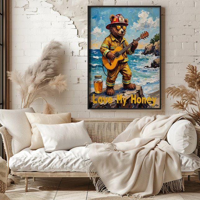 Poster Wavefront Ballad: Urso do Mar (Criador carregado)