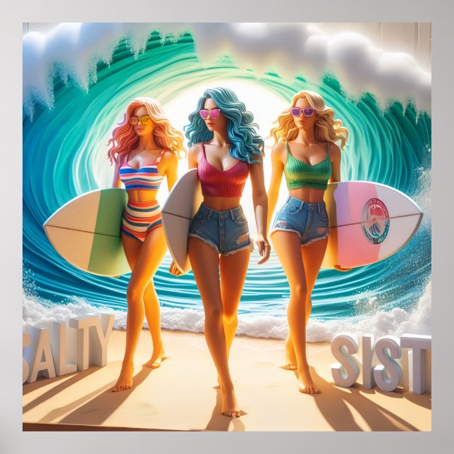 Poster Waves & Wanderlust Collection (Frente)