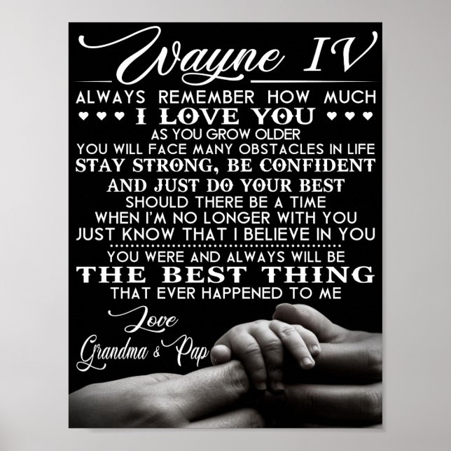 Poster Wayne IV (Frente)