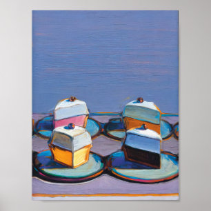 Poster wayne thiebaud - mistura de merengue 1999