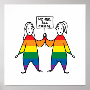 Poster We Are All Equal