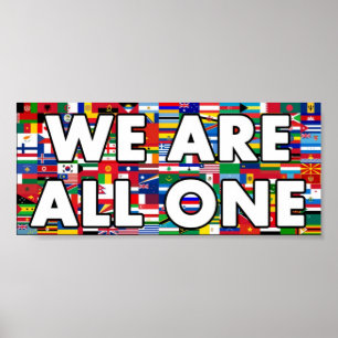 Pôster We Are All One 014