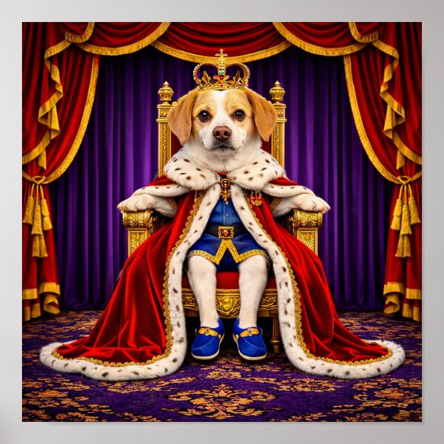 Poster "We Are Not Amused" (Frente)