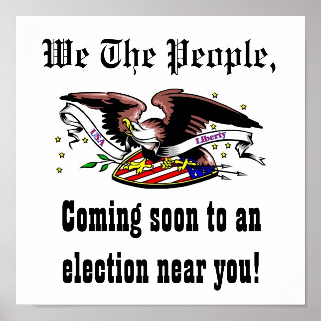 Poster We the people (Frente)