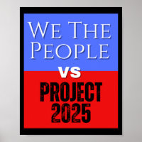 We The Pessoas Vs Project 2025 Save Democracy Poli