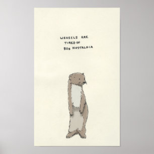 Pôster weasel trivia
