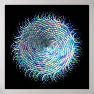 Poster Weave 1 da lua (impressão dos alugueres)