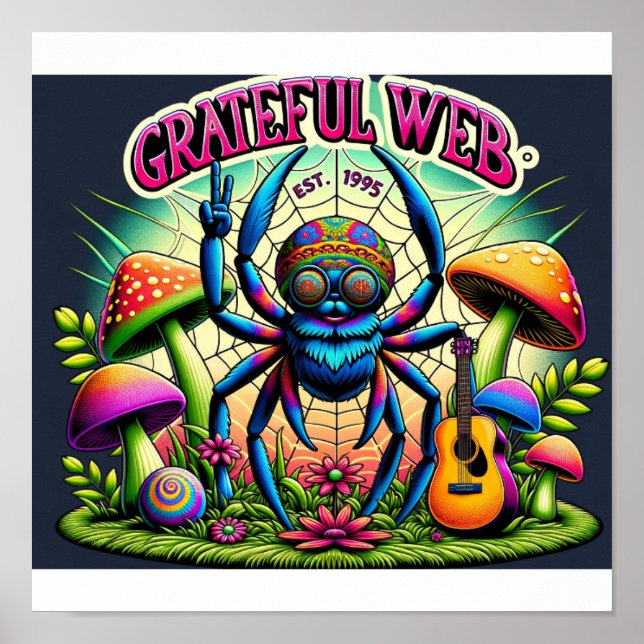 Poster Web Grateful - Spydye7 (Frente)