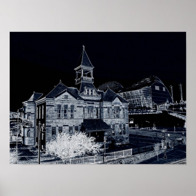 Pôster Webster House e Kauffman Center (Frente)