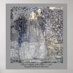 Poster Wedding Art Nouveau Silver Apples  MacDonald 1912