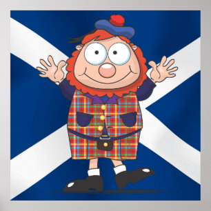Pôster Wee Scottish Cara