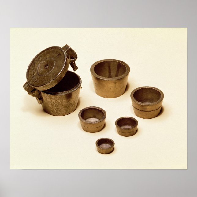 Pôster Weights used by merchants and apothecaries (Frente)